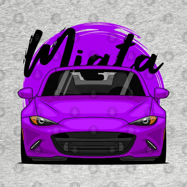 Purple Miata MX5 ND by GoldenTuners